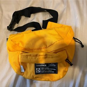 Yellow Jansport Recycled Waistpack